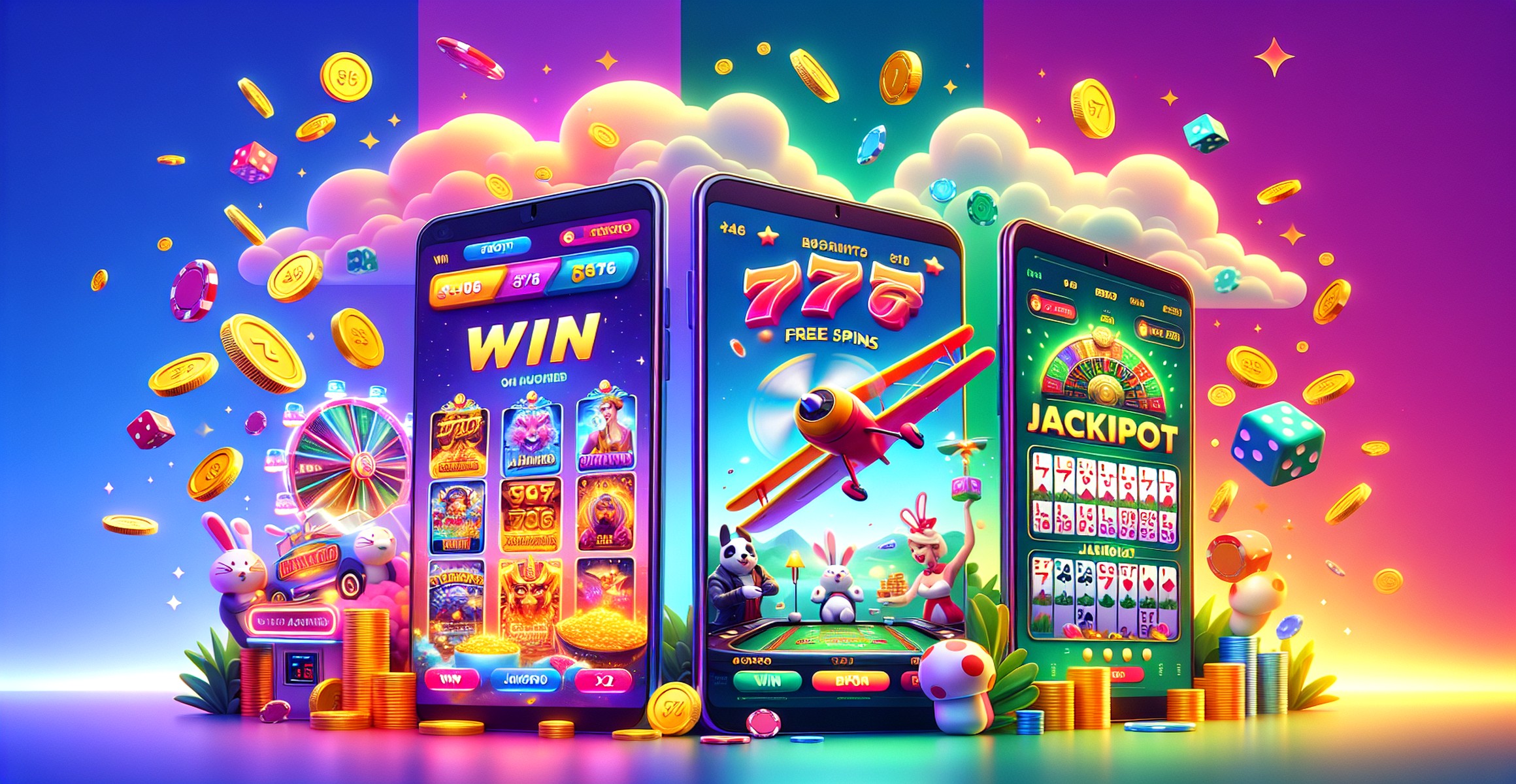 Fortune Rabbit Slots - Play and win at GV777 Game.